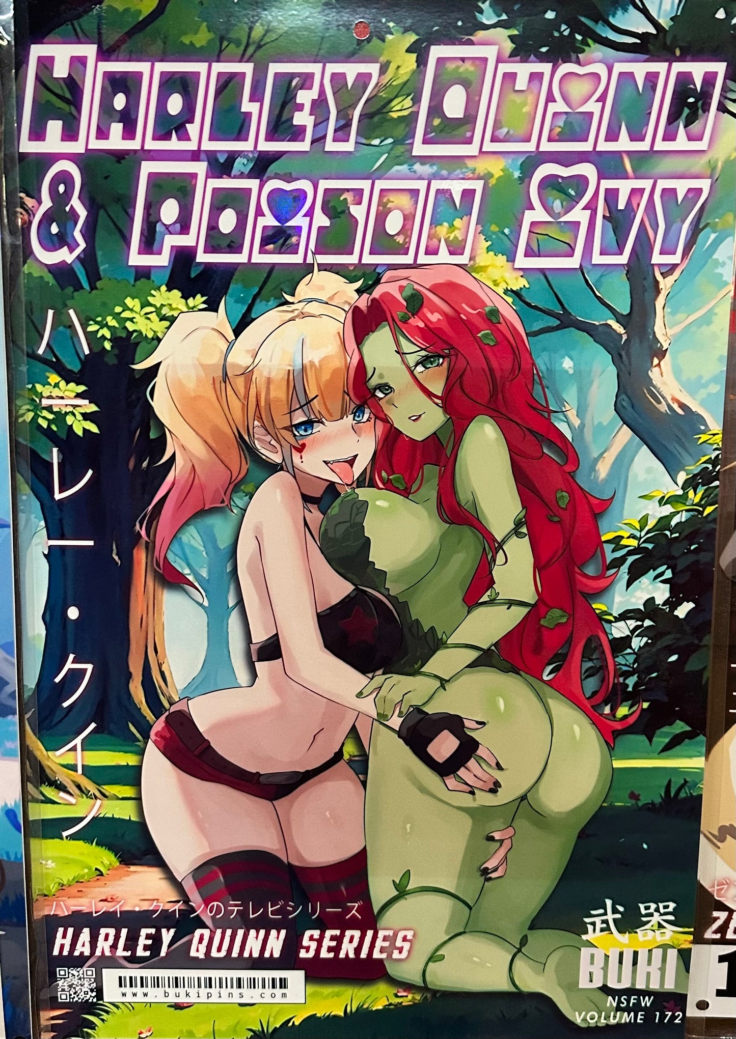 Harley Quinn & Poison ivy Magazine Print