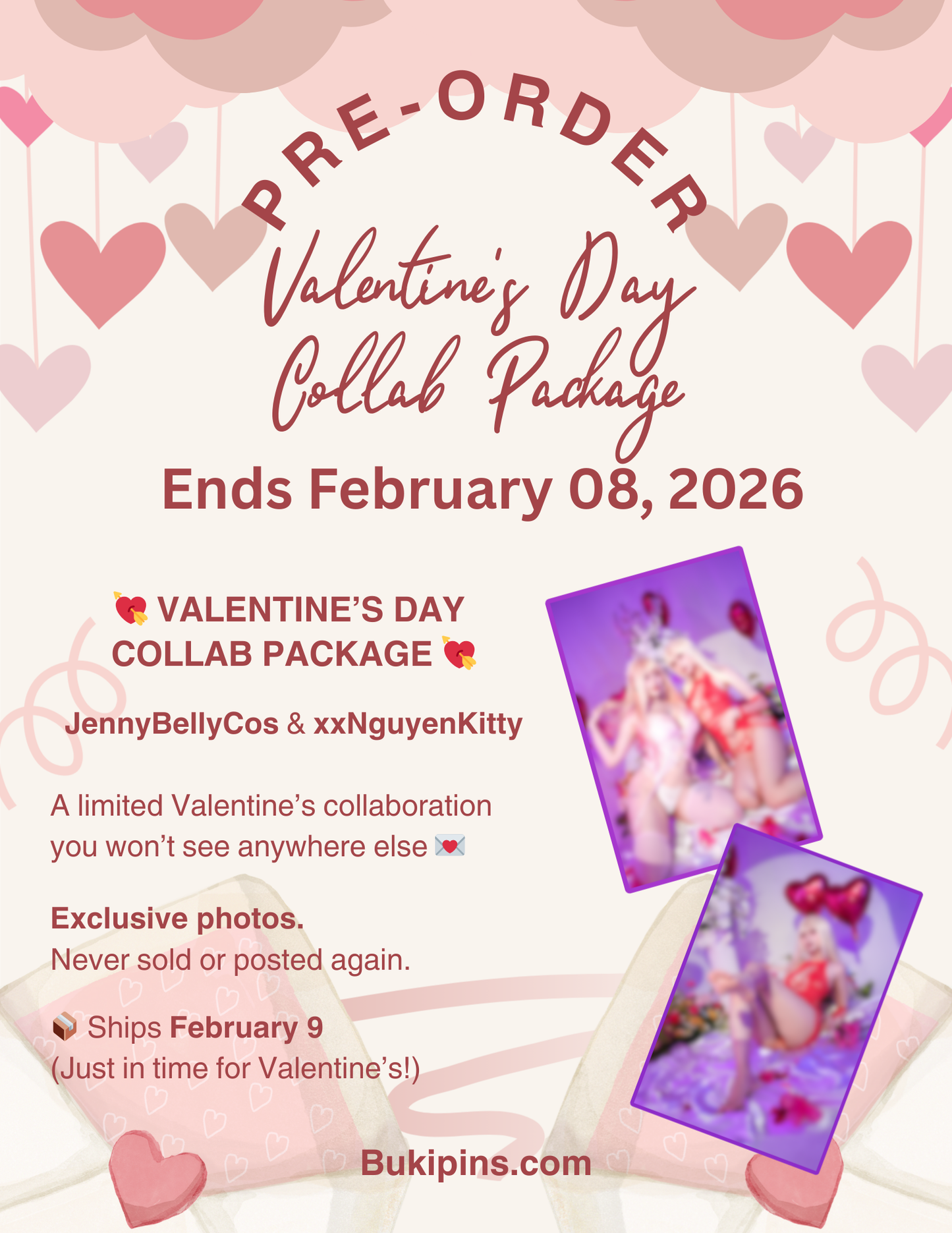 2026 KITTY & JENNY VALENTINE CARE PACKAGE