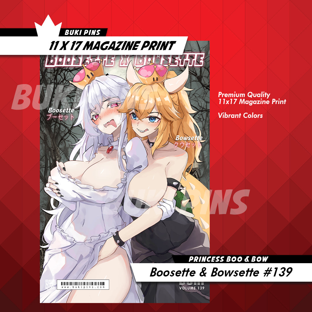 Boosette & Bowsette Magazine Print