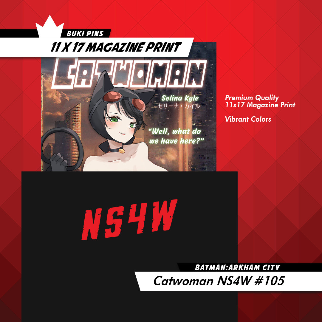 Catwoman Magazine Print