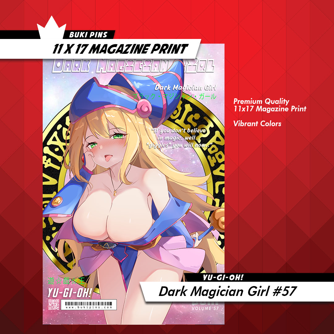 Dark Magician Girl DMG Magazine Print