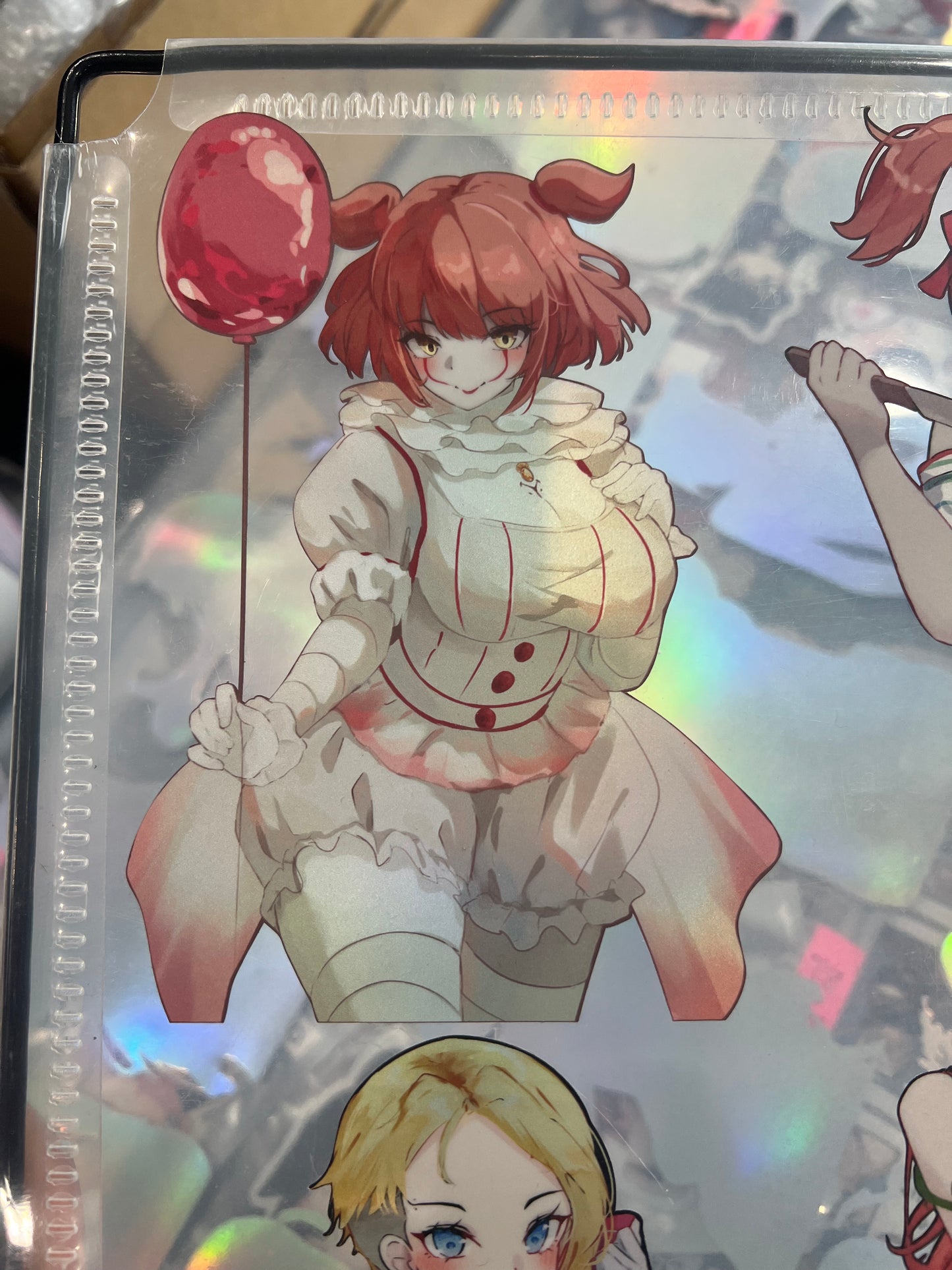 6 inch HORROR Collection Holo Stickers