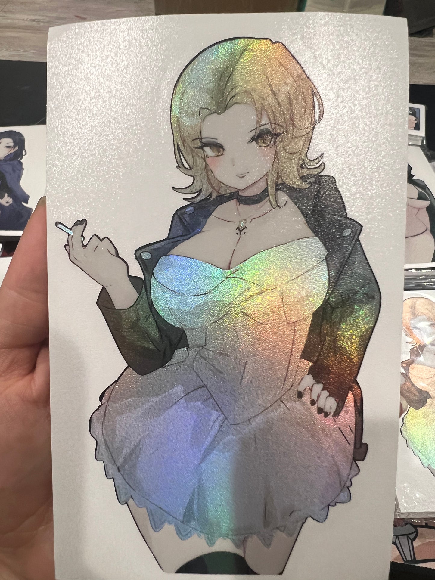 6 inch HORROR Collection Holo Stickers