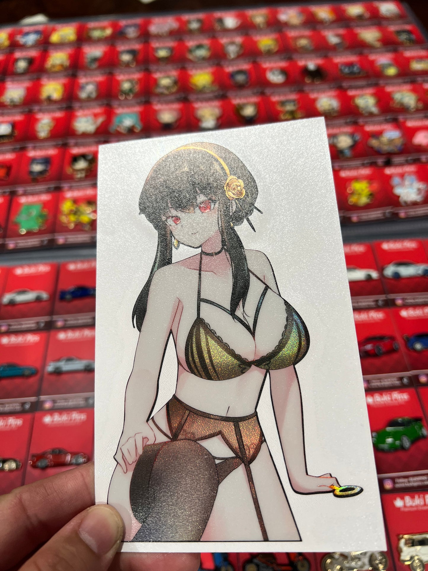 Yor Spot Holo Sticker