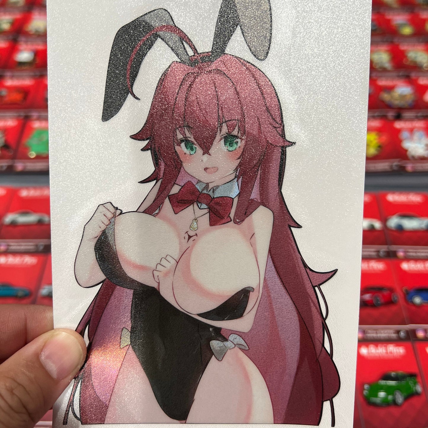 Bunny Rias Spot Holo Sticker
