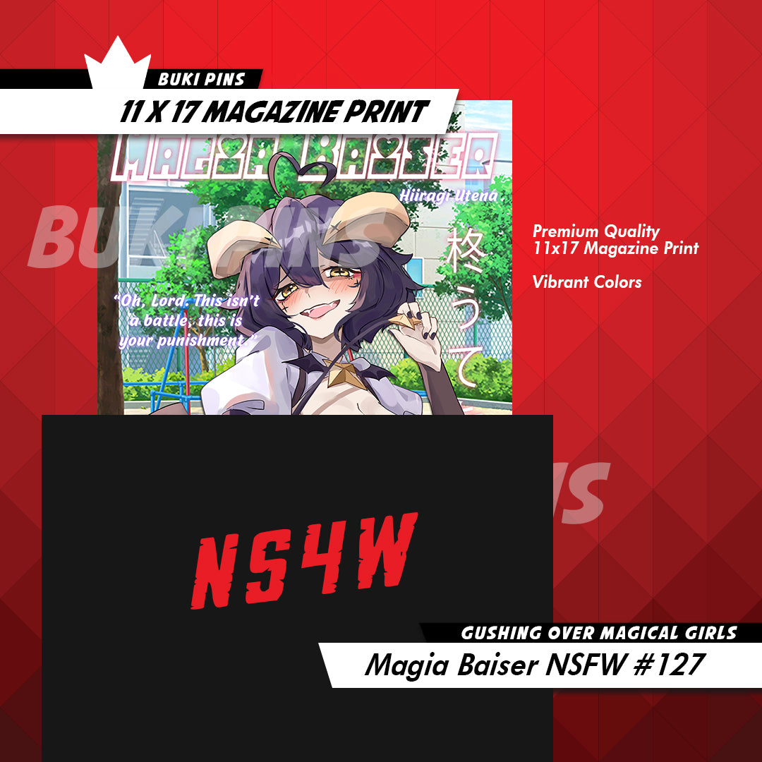 Gushing Over Magical Girls Magazine Print
