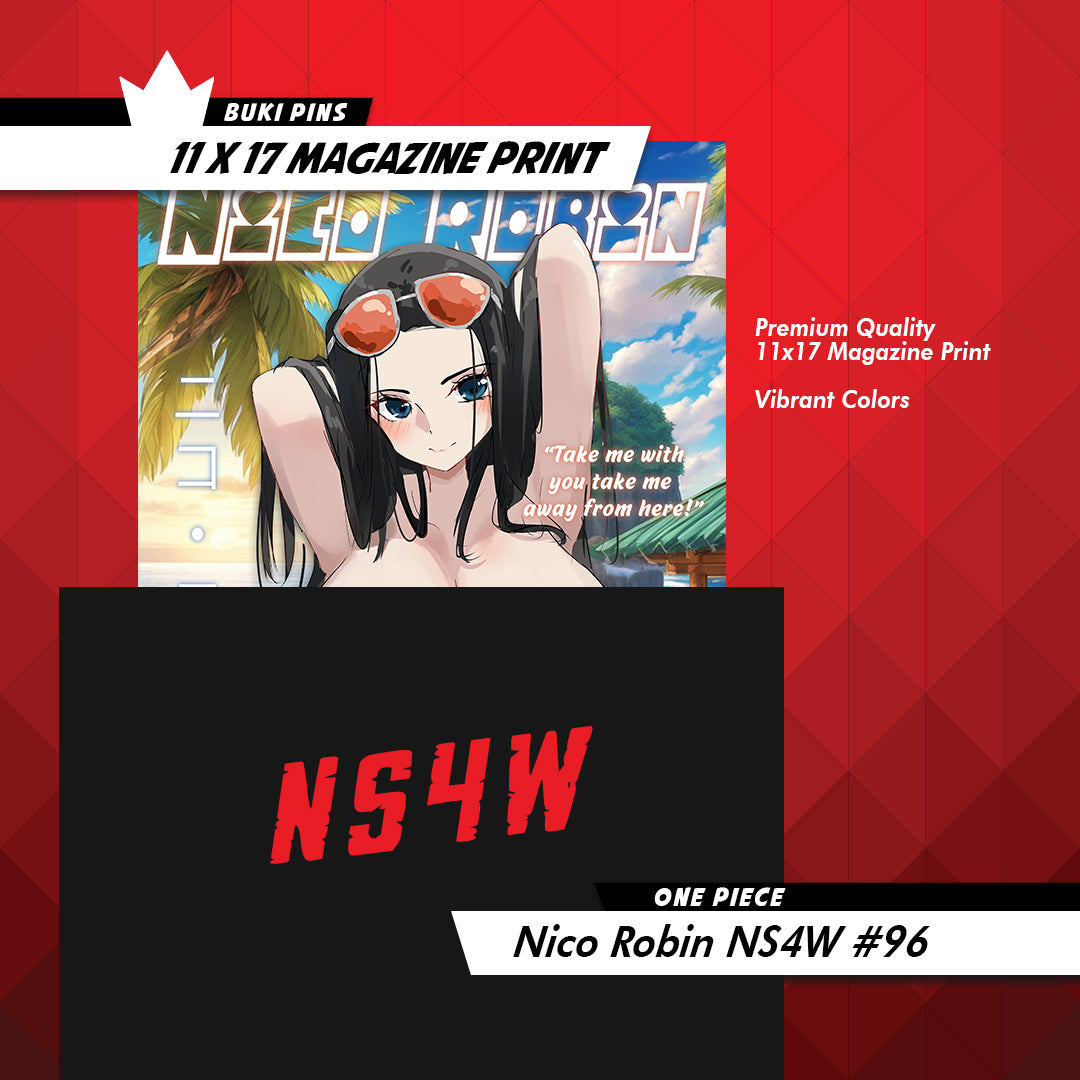 Nico Robin Magazine Print