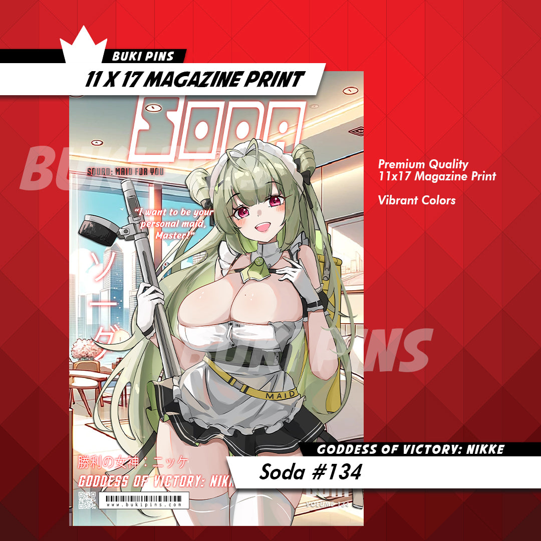 Goddess of victory: NIKKE Magazine Print
