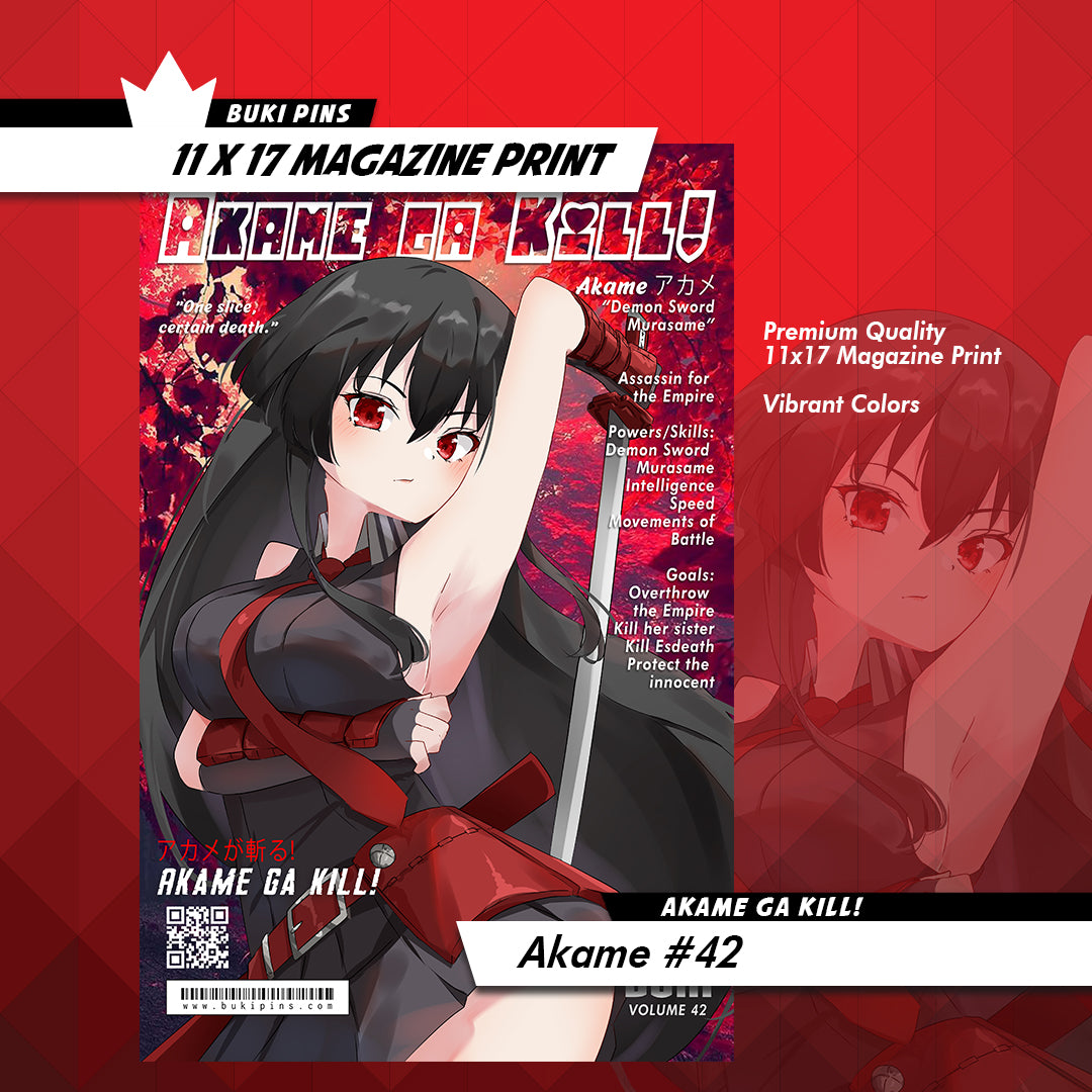 Akame Magazine Print