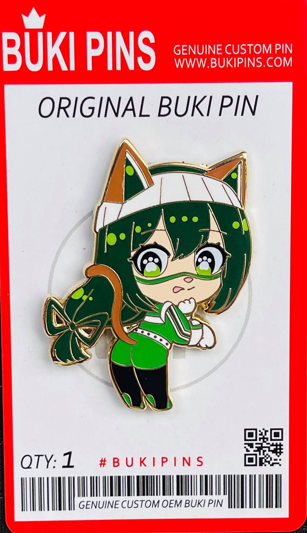 Hero Cat Pins (My hero Academia)