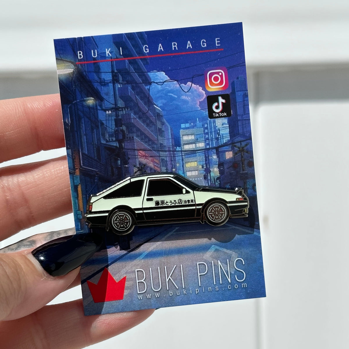 AE86 Trueno Tofu Pin Buki Pins