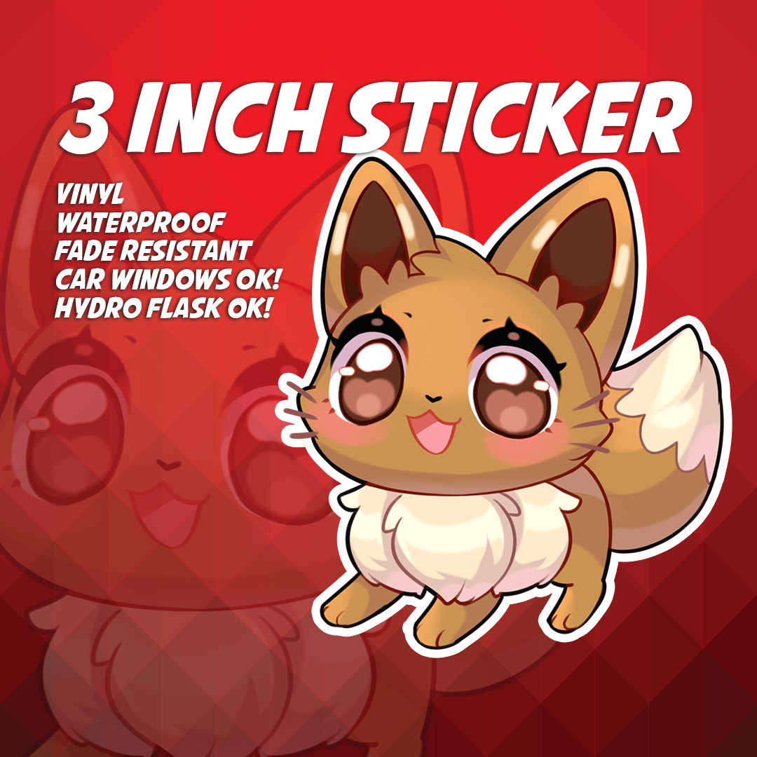 Eevee Evolution Stickers · Maneki Neko Art · Online Store Powered by  Storenvy