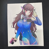 6 inch Gaming Characters Collection Holo Stickers