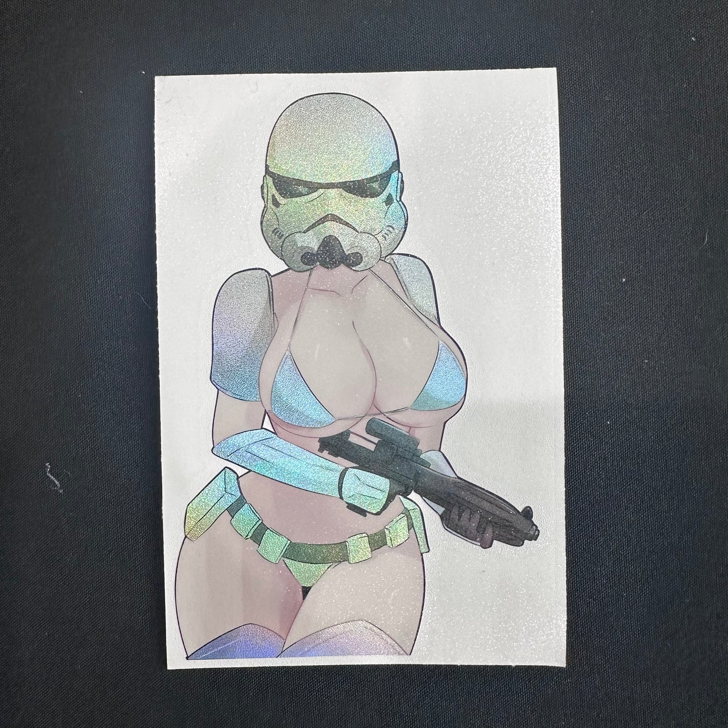6 inch Gaming Characters Collection Holo Stickers