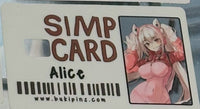 Simp Card - Credit card sleeves