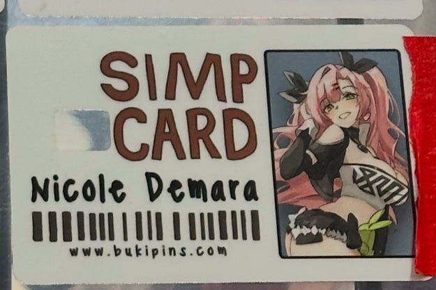 Simp Card - Credit card sleeves Buki Pins Simp Card - Credit card sleeves Buki Pins