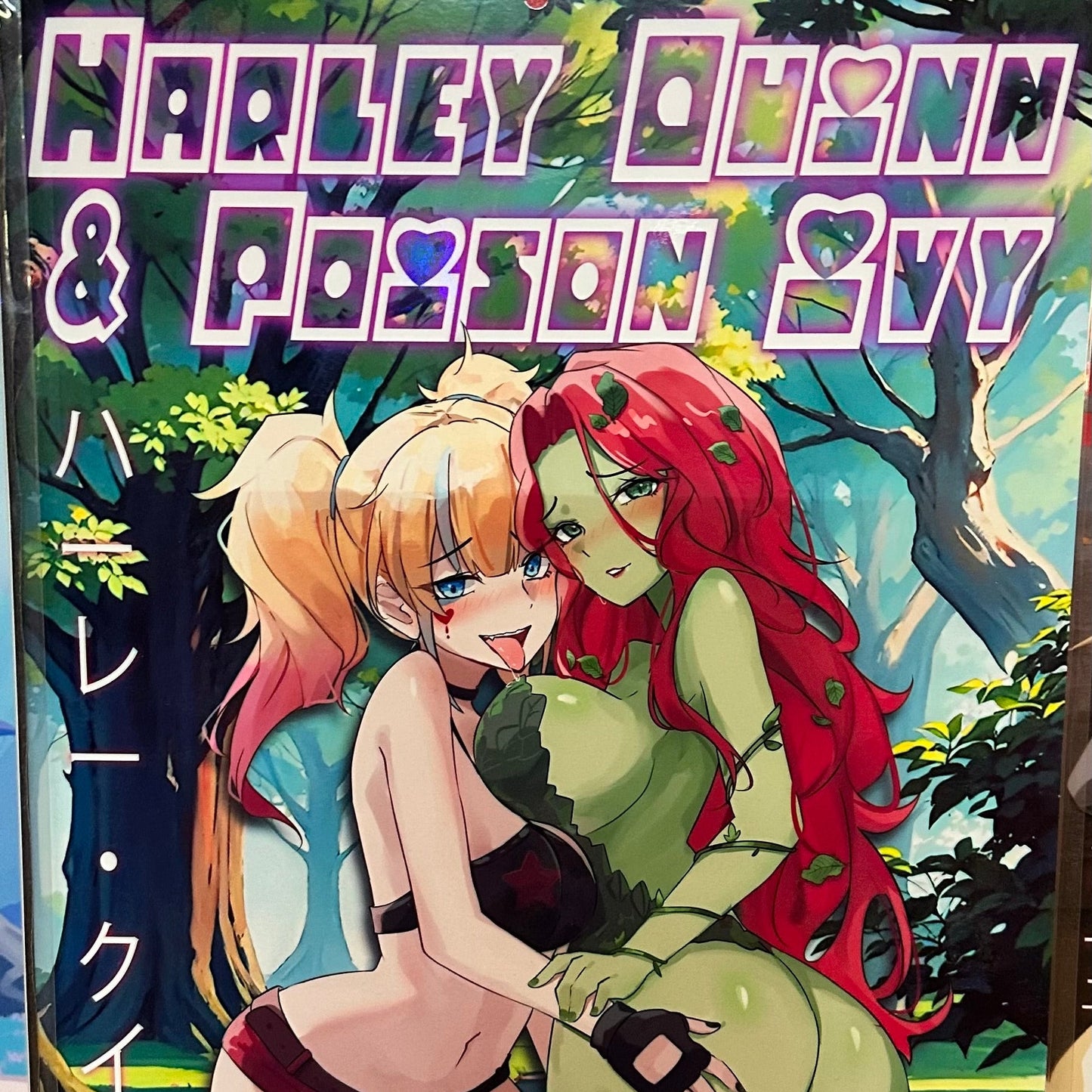 Harley Quinn & Poison ivy Magazine Print