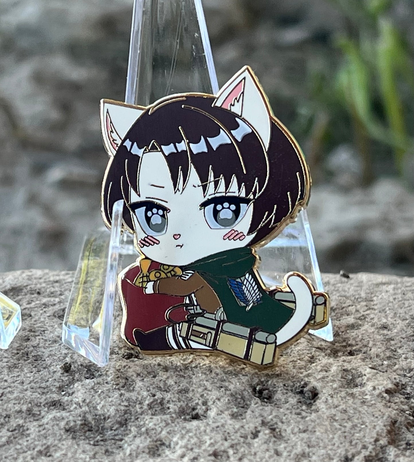 Neko AOT Attack on Titan pins