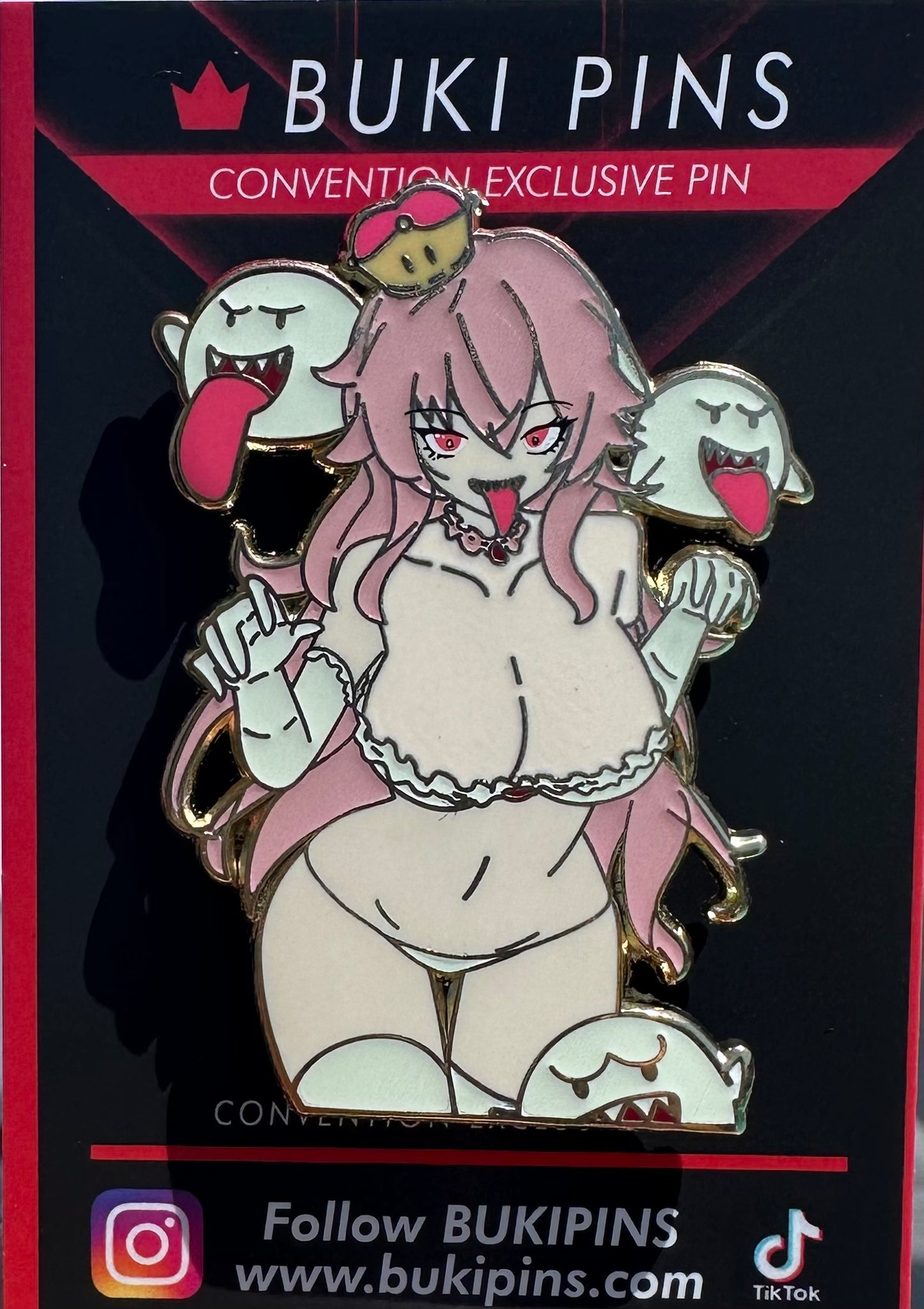 Bowsette & Boosette Exclusive pin