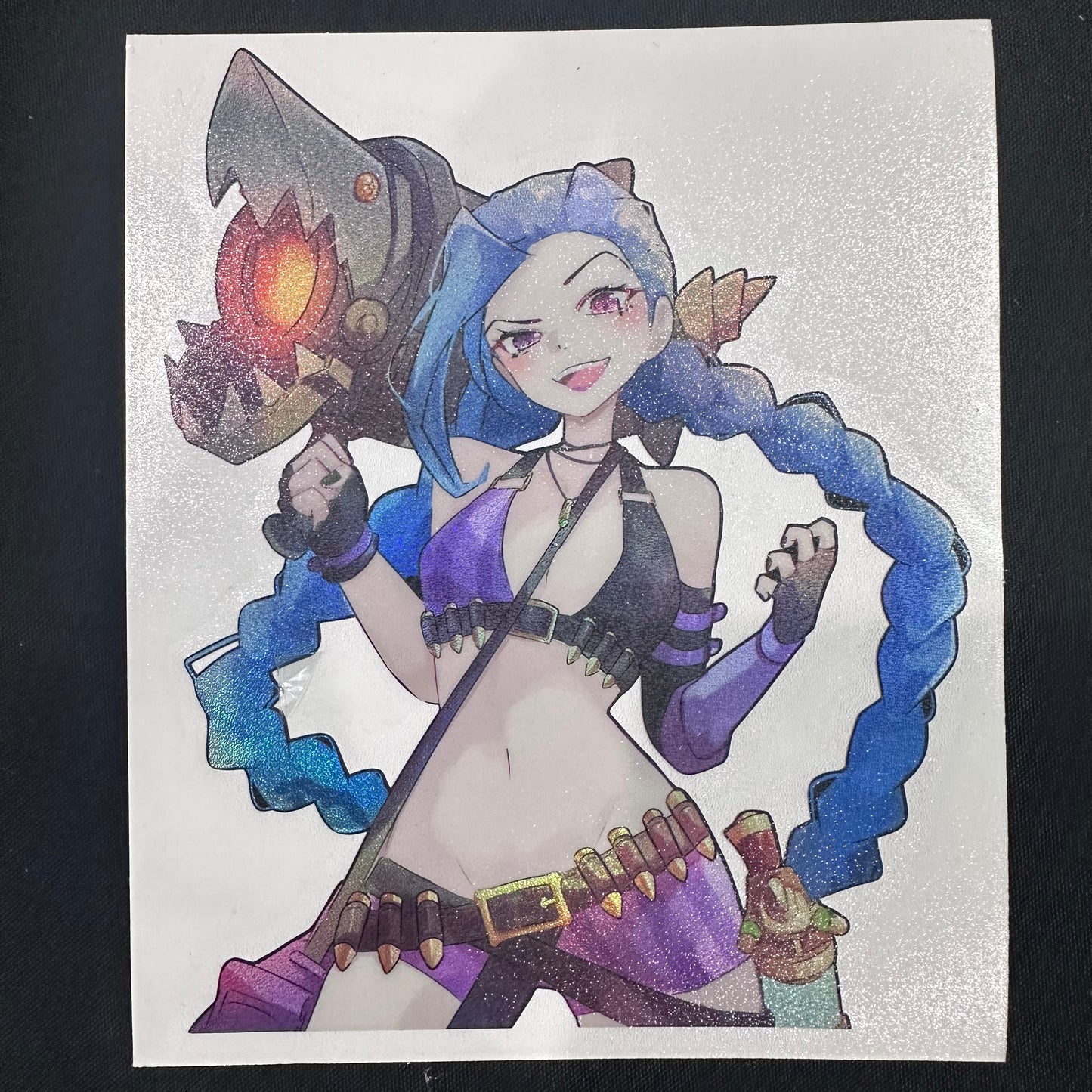 6 inch Gaming Characters Collection Holo Stickers