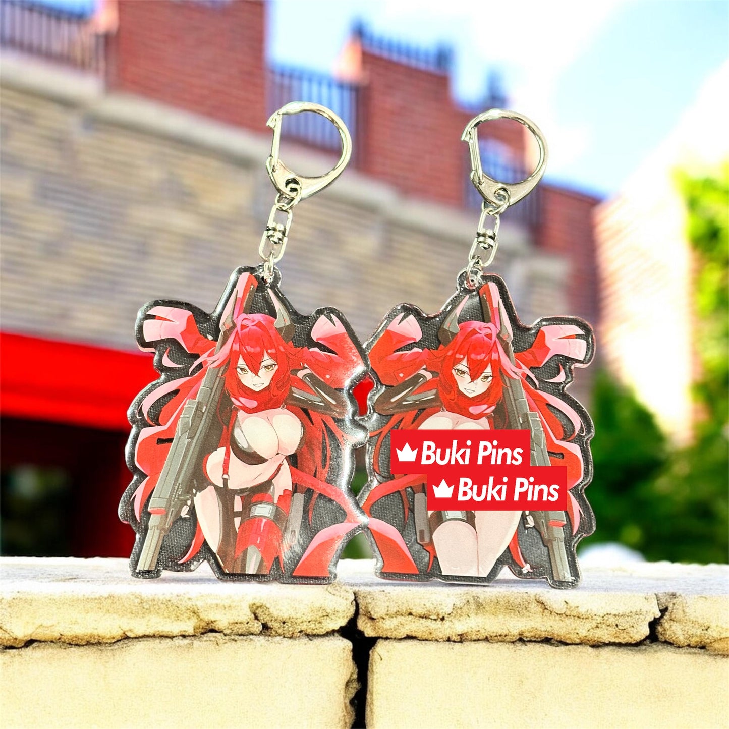 Large Keychains 3.5 inches