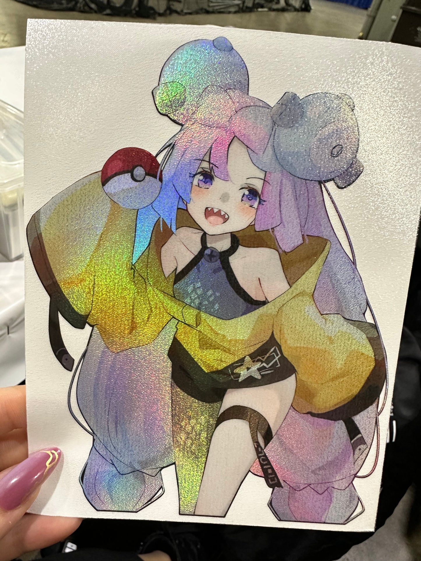 6 inch ANIME Collection Holo Stickers