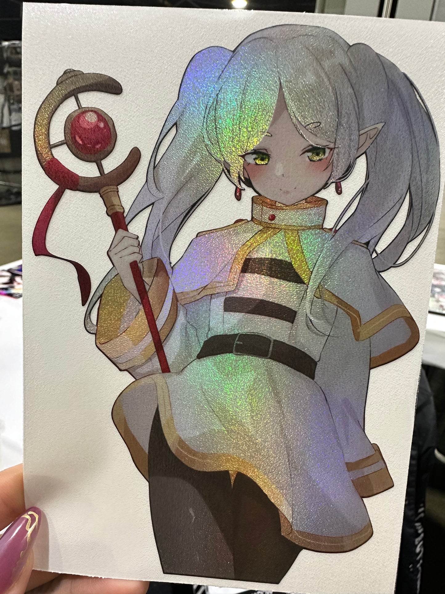 6 inch ANIME Collection Holo Stickers
