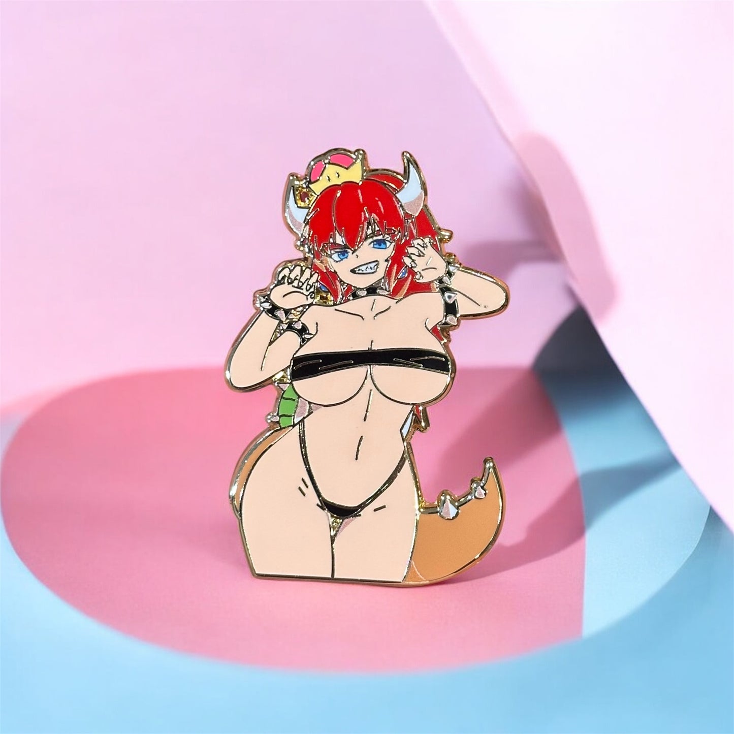 Bowsette & Boosette Exclusive pin