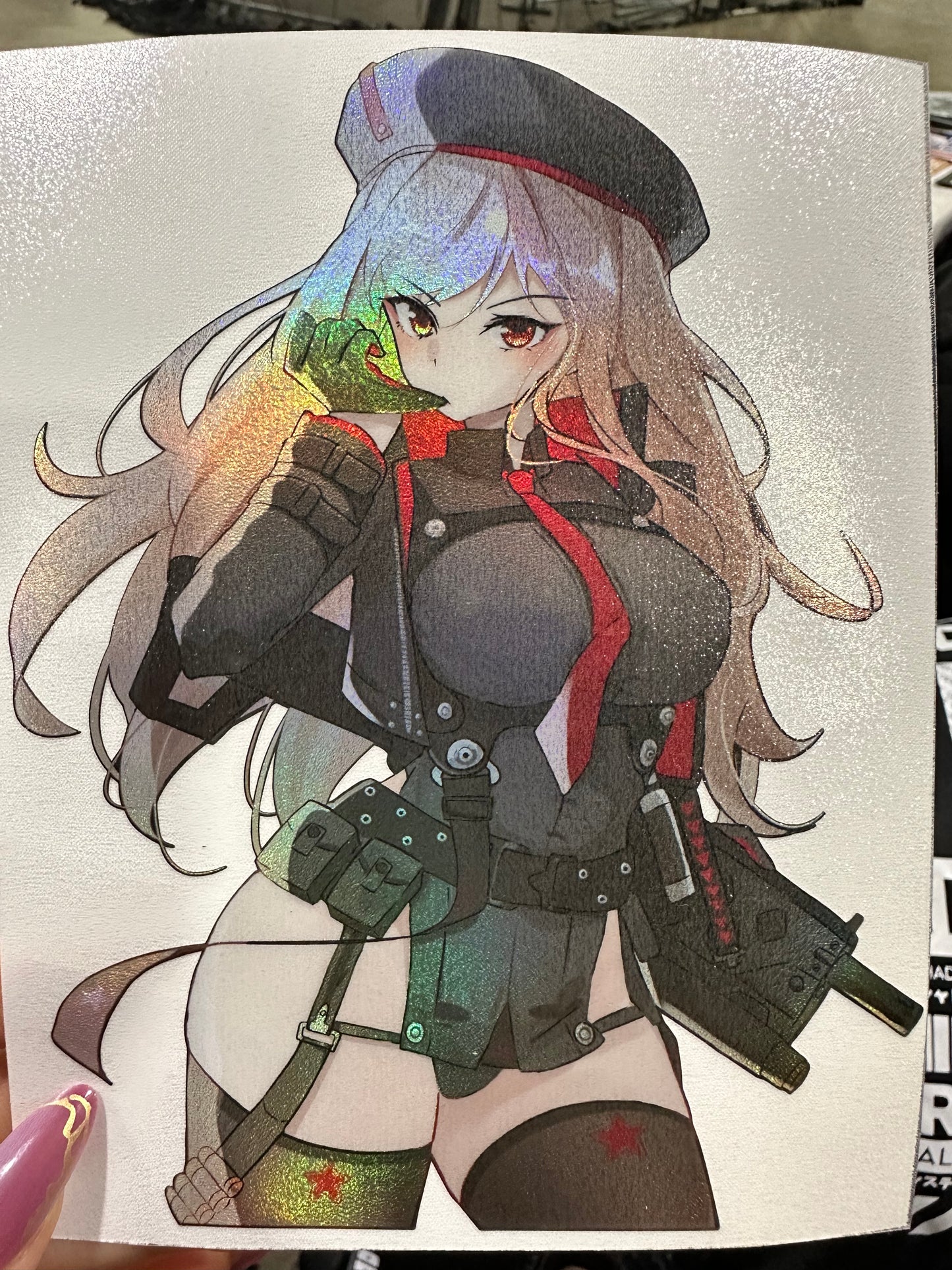 6 inch ANIME Collection Holo Stickers