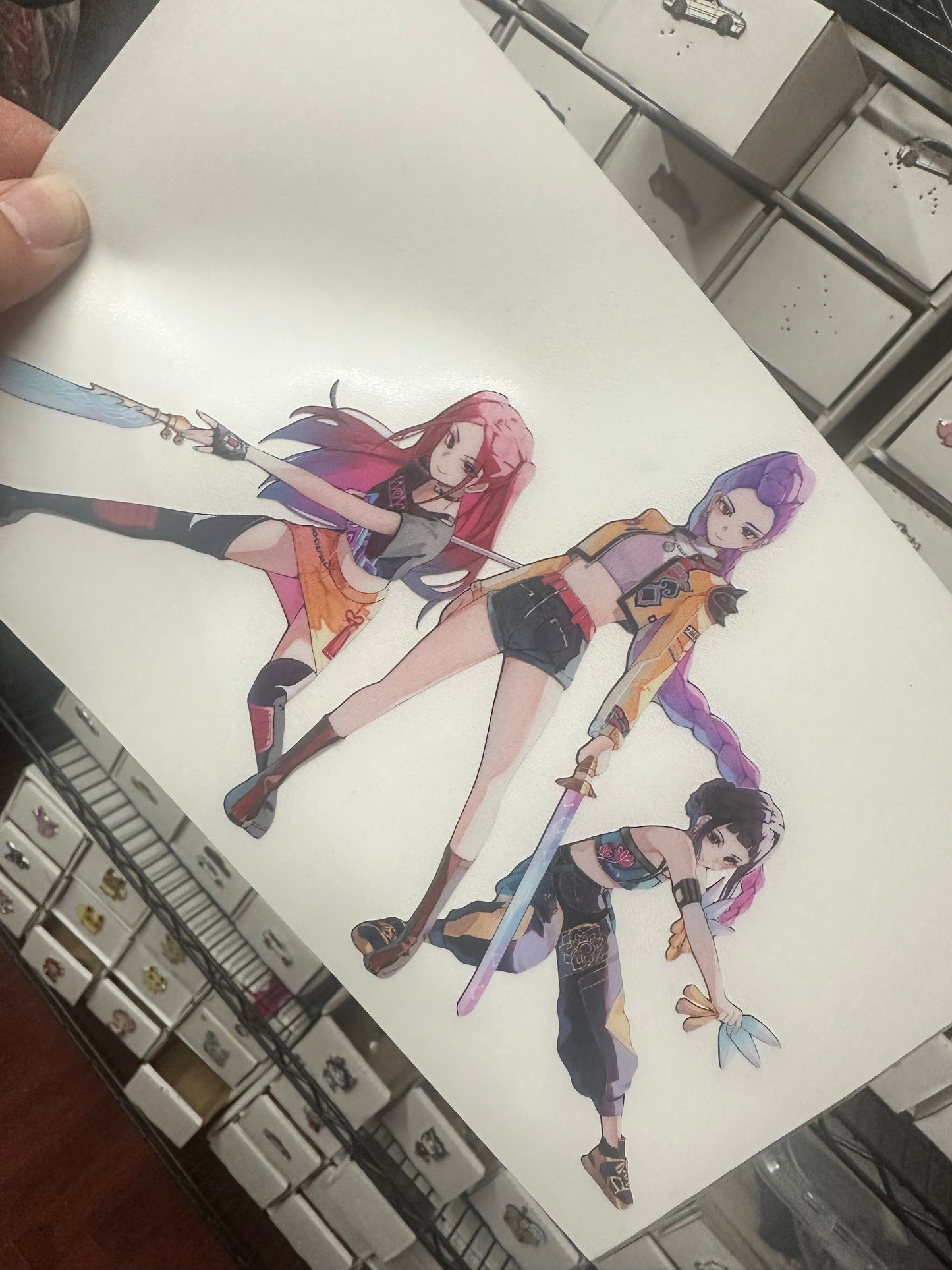 Kpop Demon Hunters vinyl sticker