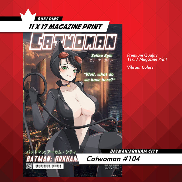 Catwoman Magazine Print