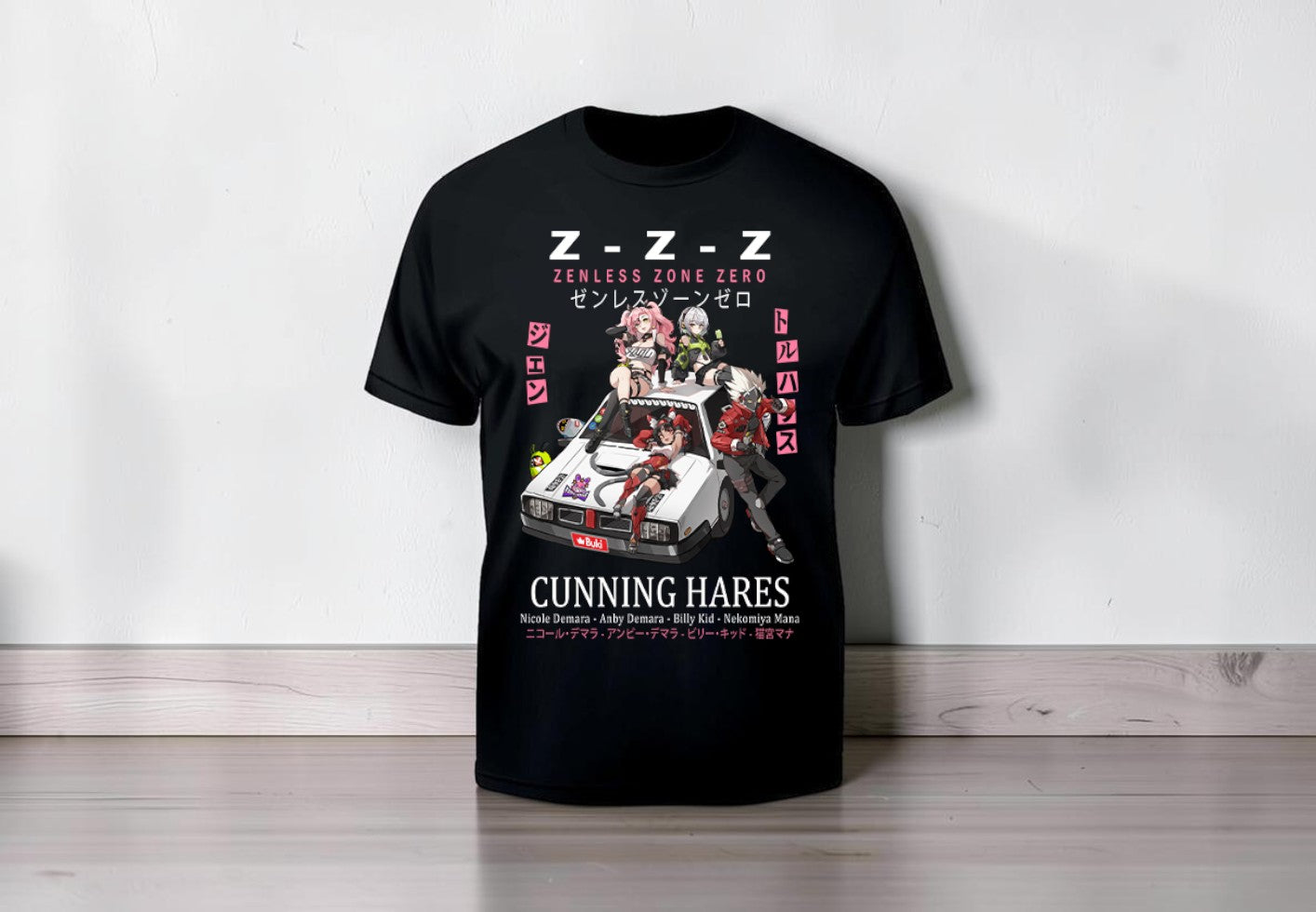 Pre-Order AX - ZZZ Shirts Cunning Hares