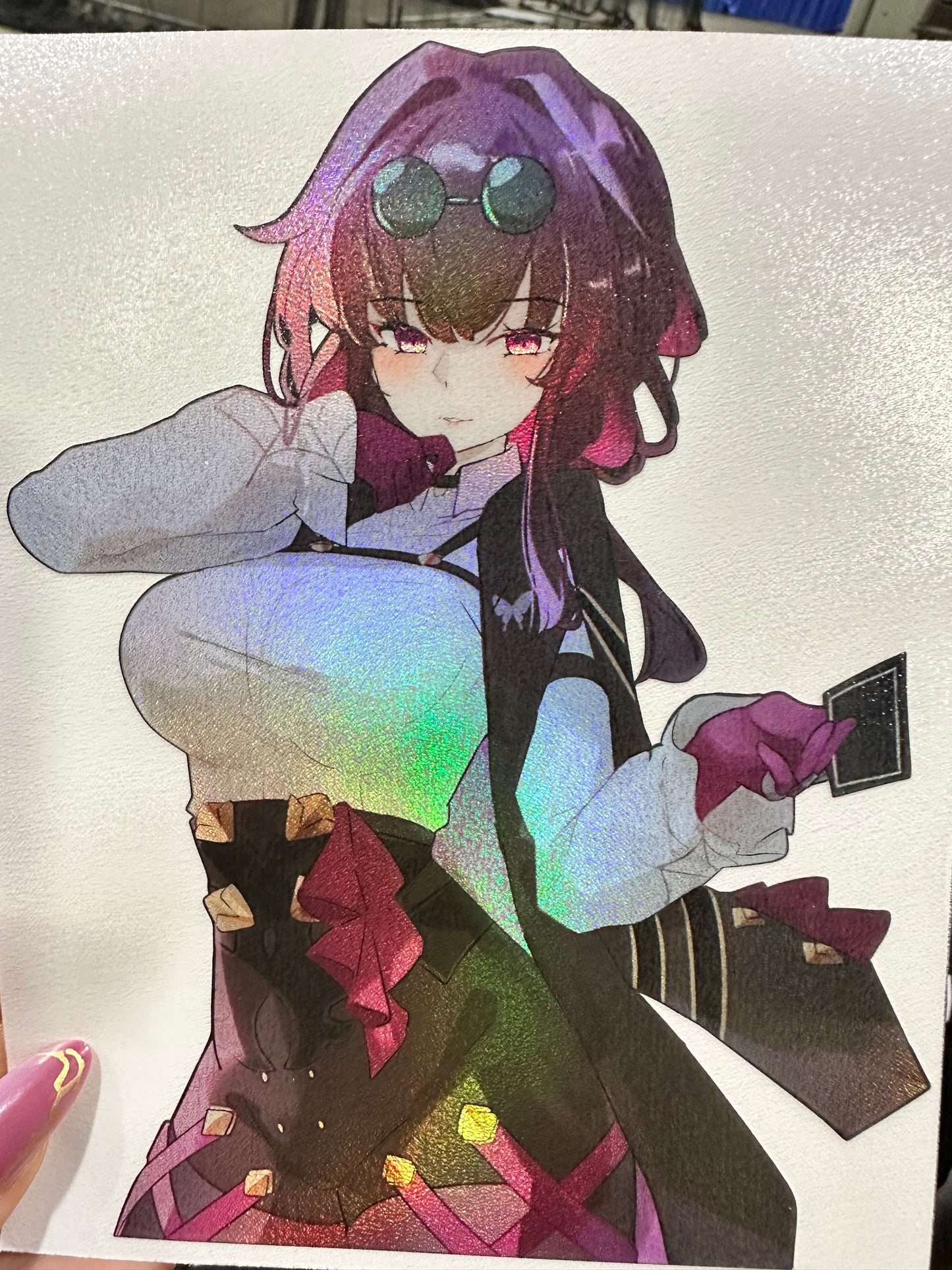 6 inch ANIME Collection Holo Stickers