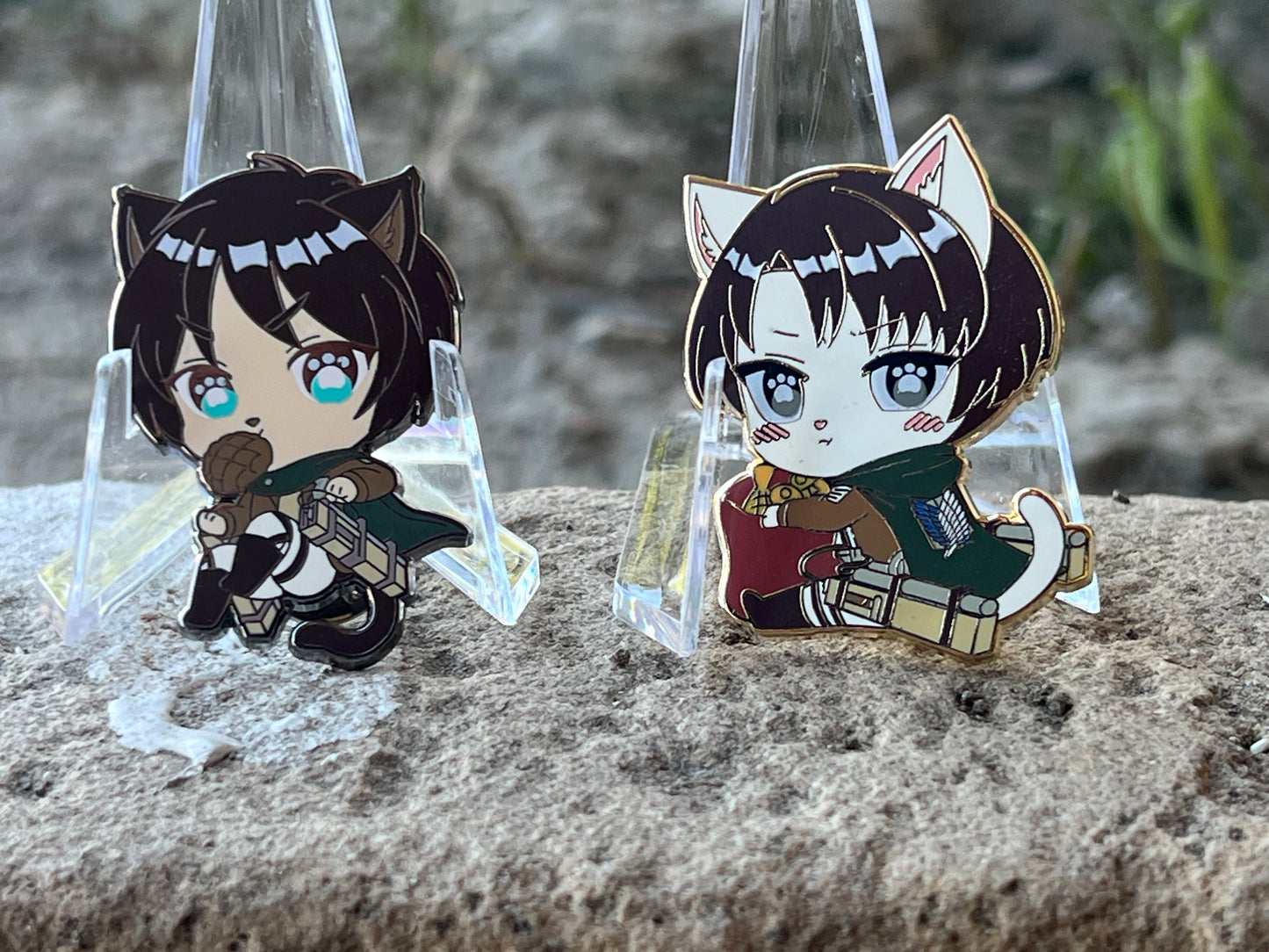 Neko AOT Attack on Titan pins