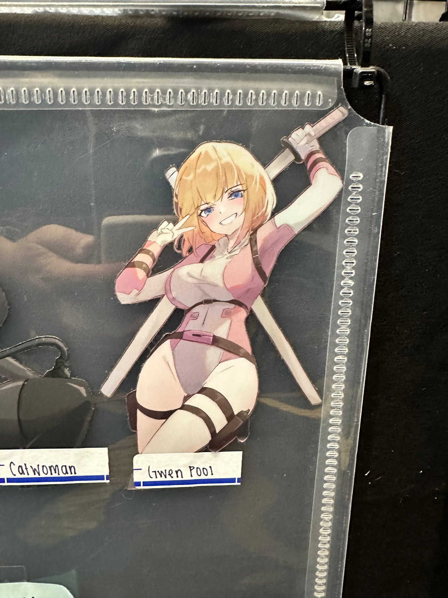 Comic Characters Holo Sticker
