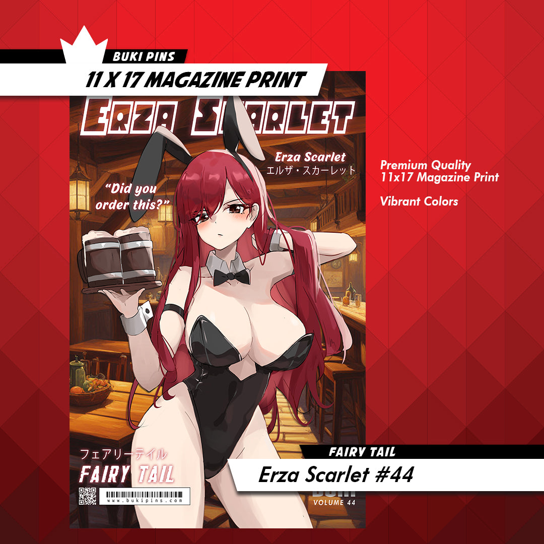 Erza Magazine Print #44 – Buki Pins