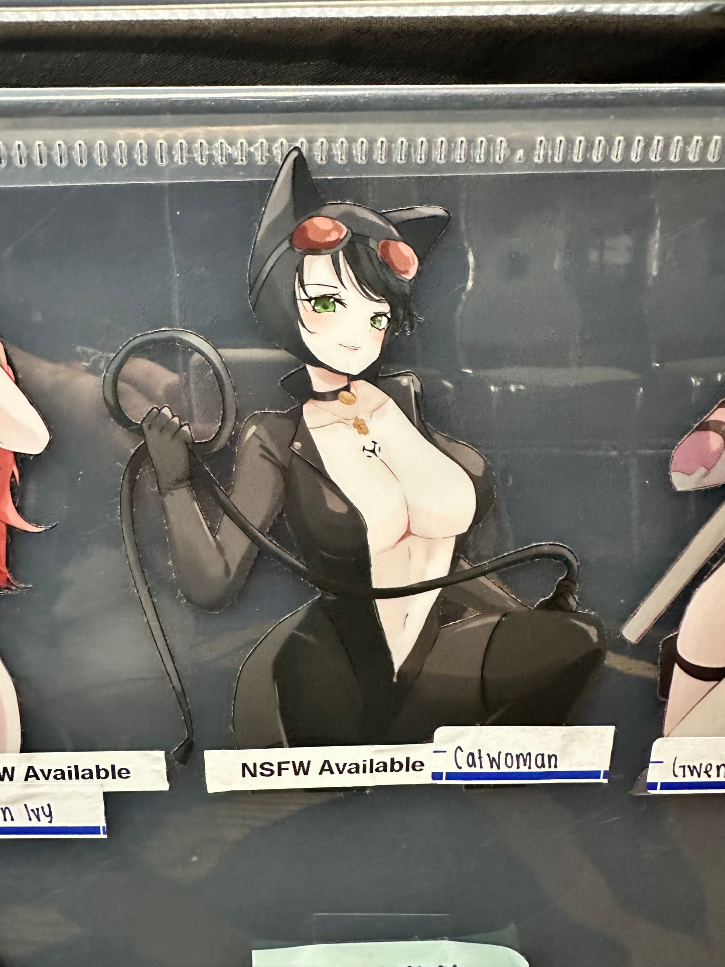 Comic Characters Holo Sticker