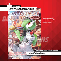 Maid Gardevoir Magazine Print