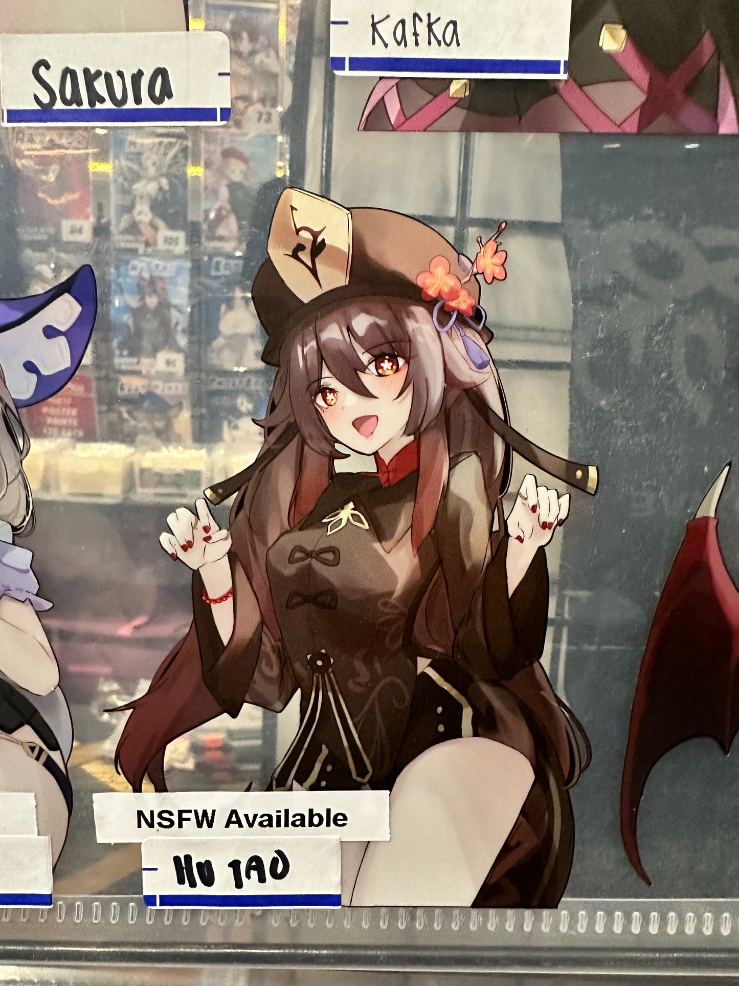 6 inch Gaming Characters Collection Holo Stickers
