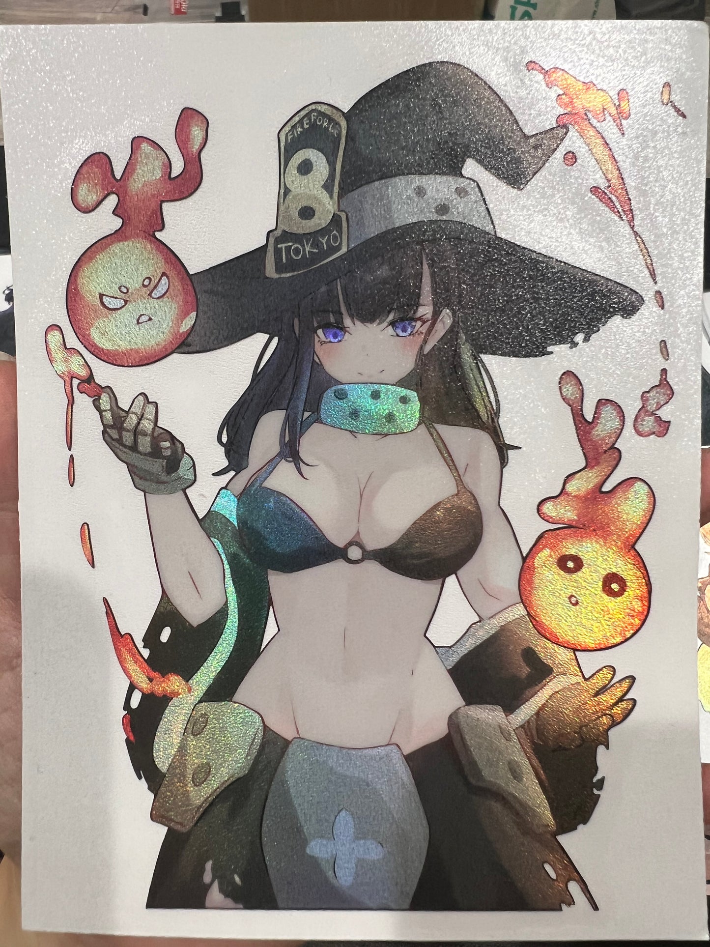6 inch ANIME Collection Holo Stickers