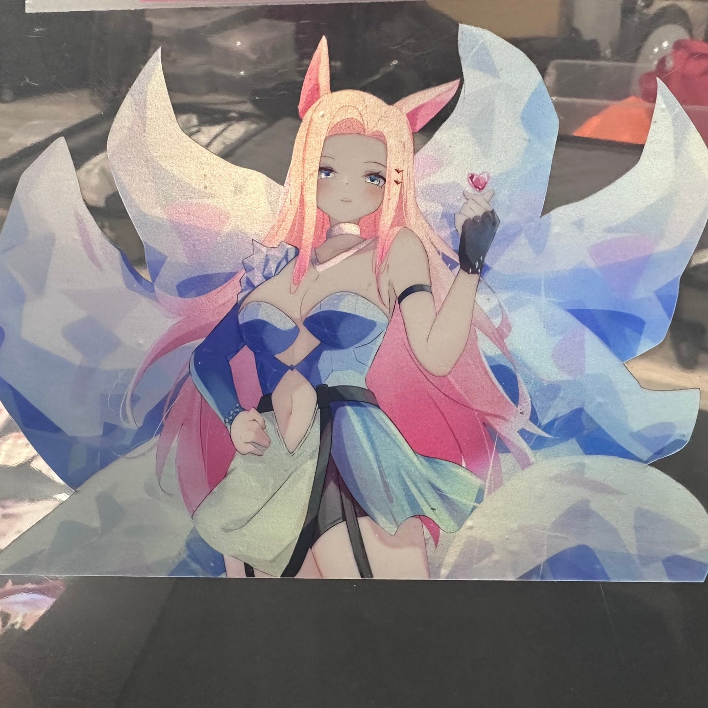 6 inch Gaming Characters Collection Holo Stickers