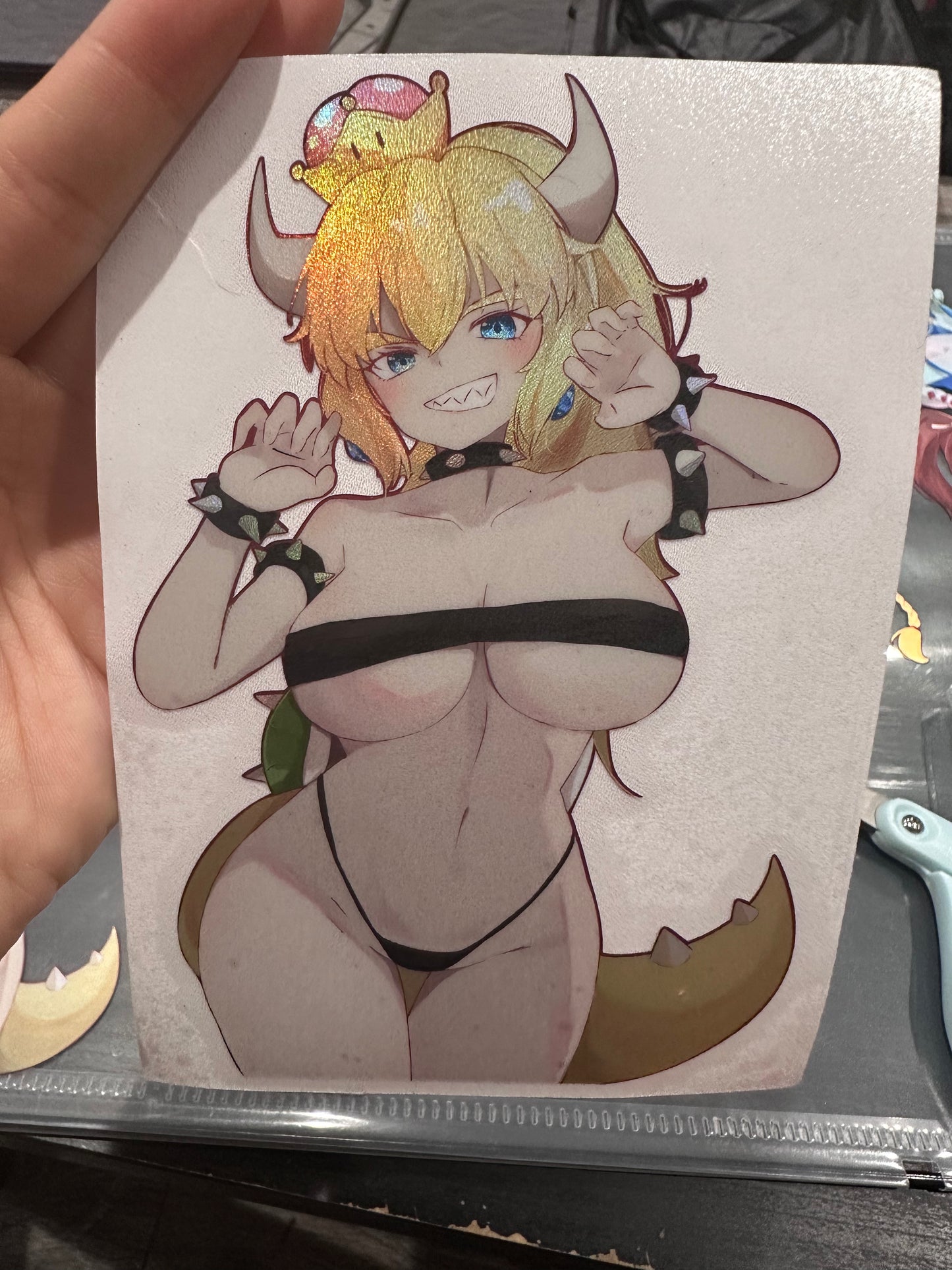 6 inch Gaming Characters Collection Holo Stickers