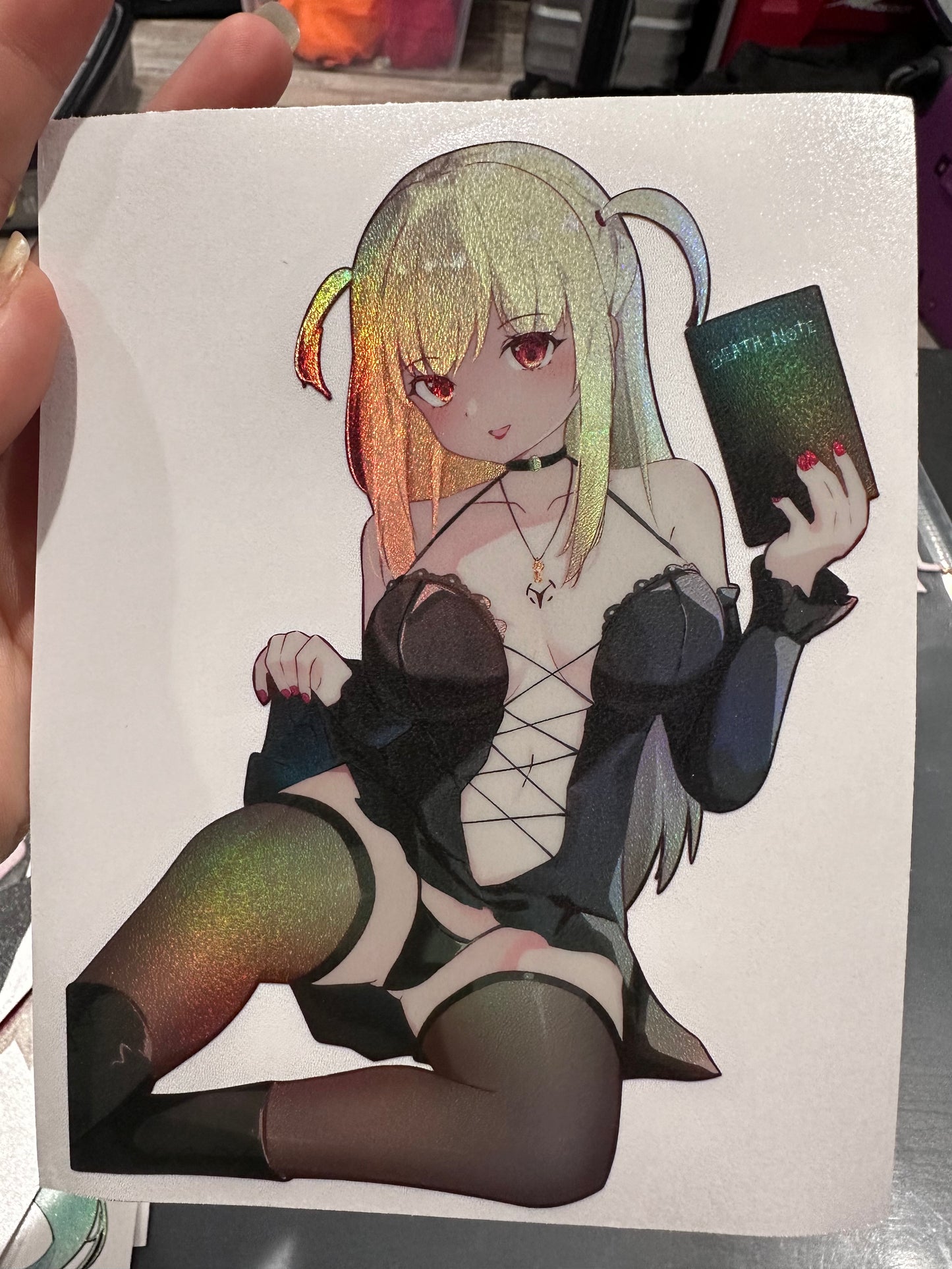 6 inch ANIME Collection Holo Stickers
