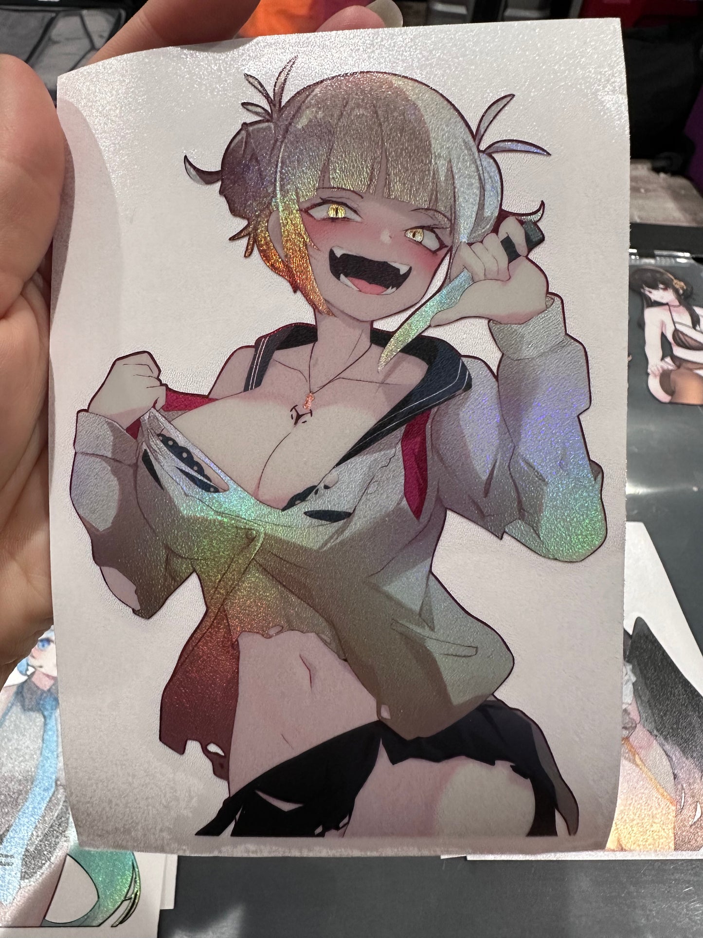 6 inch ANIME Collection Holo Stickers