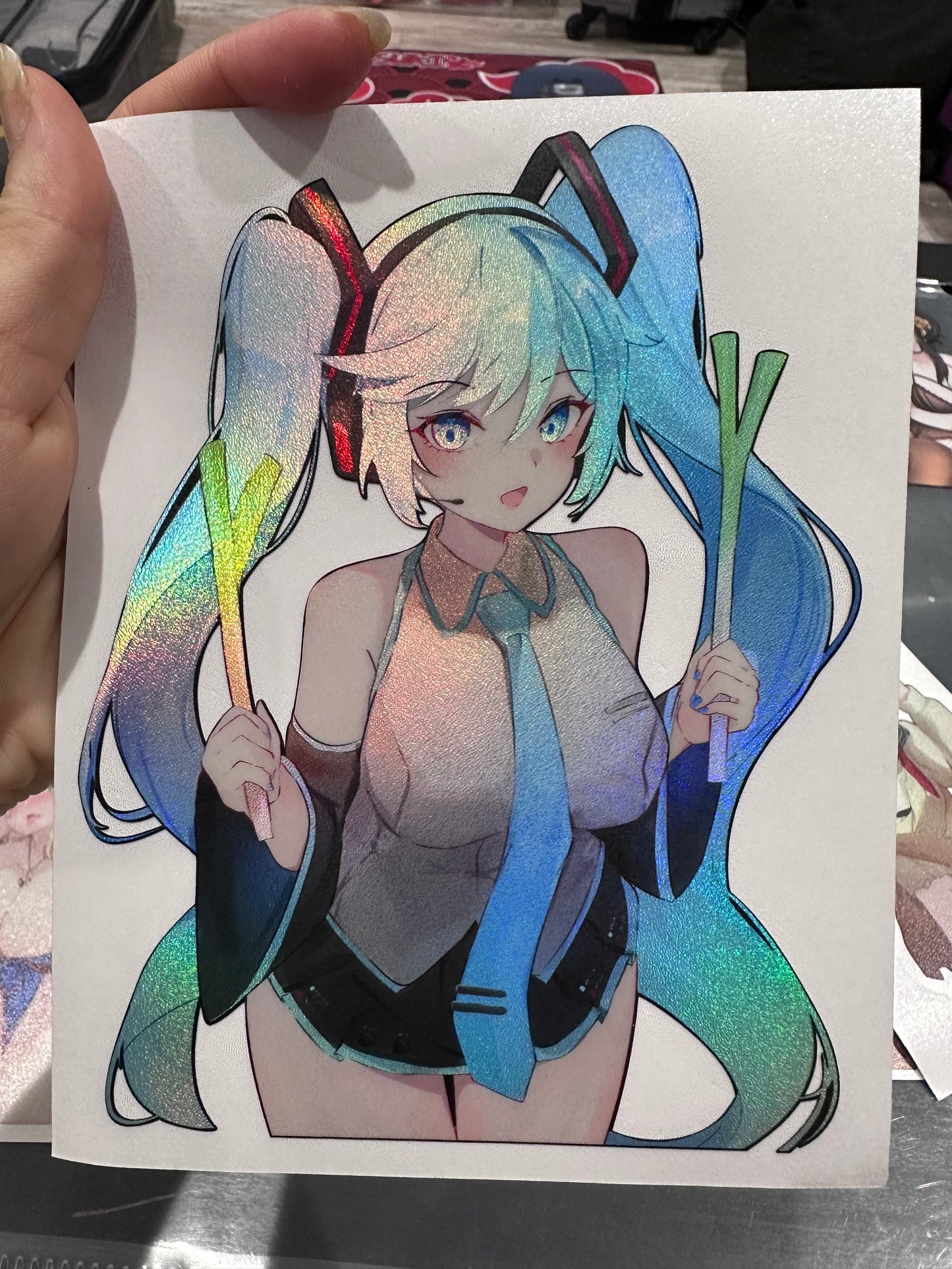 6 inch ANIME Collection Holo Stickers