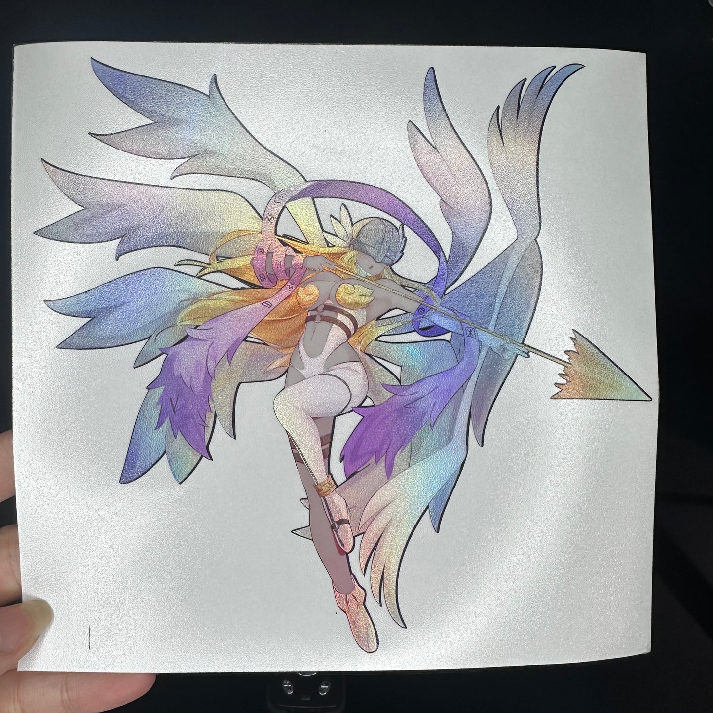 6 inch Gaming Characters Collection Holo Stickers