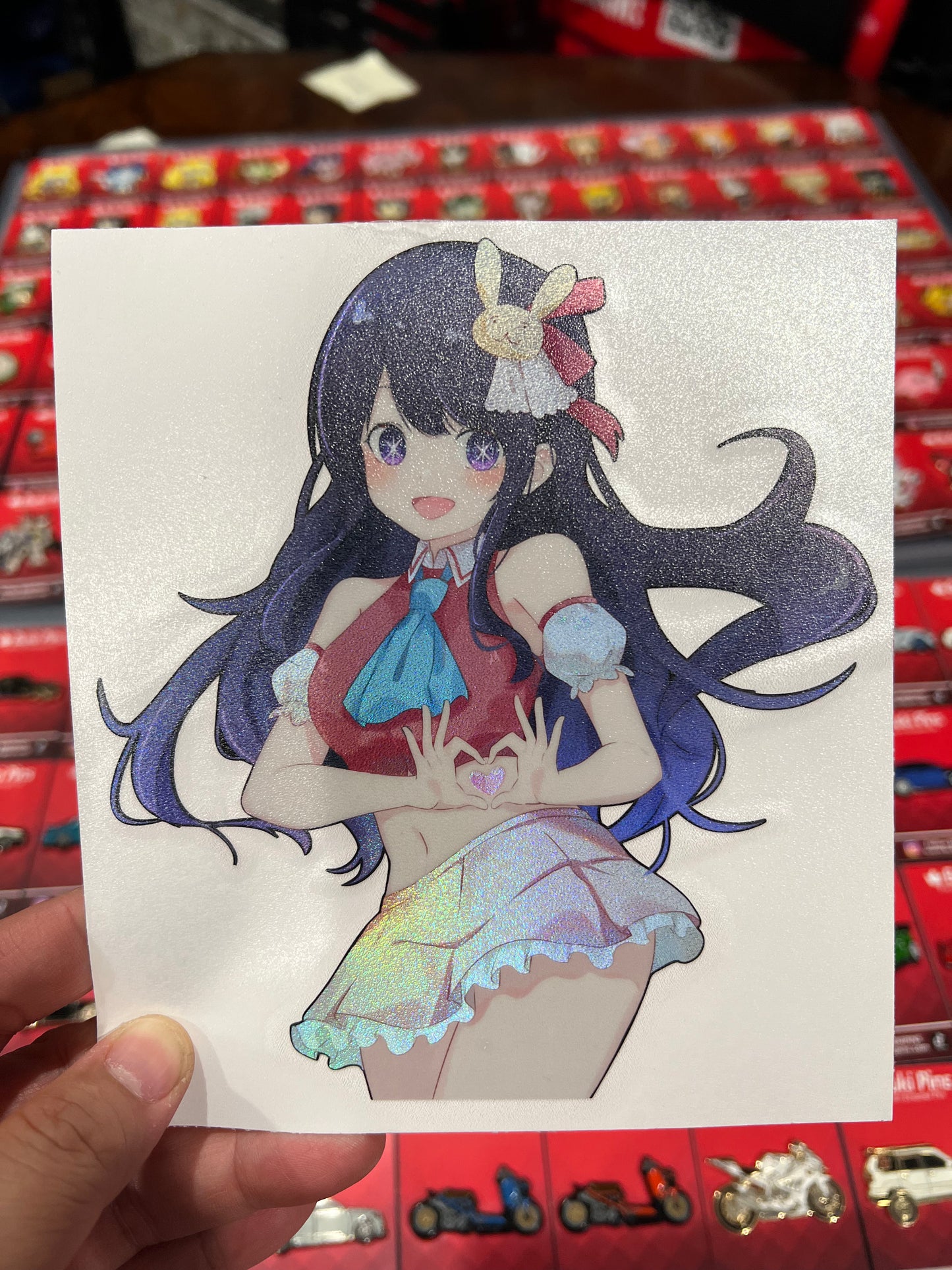 6 inch ANIME Collection Holo Stickers