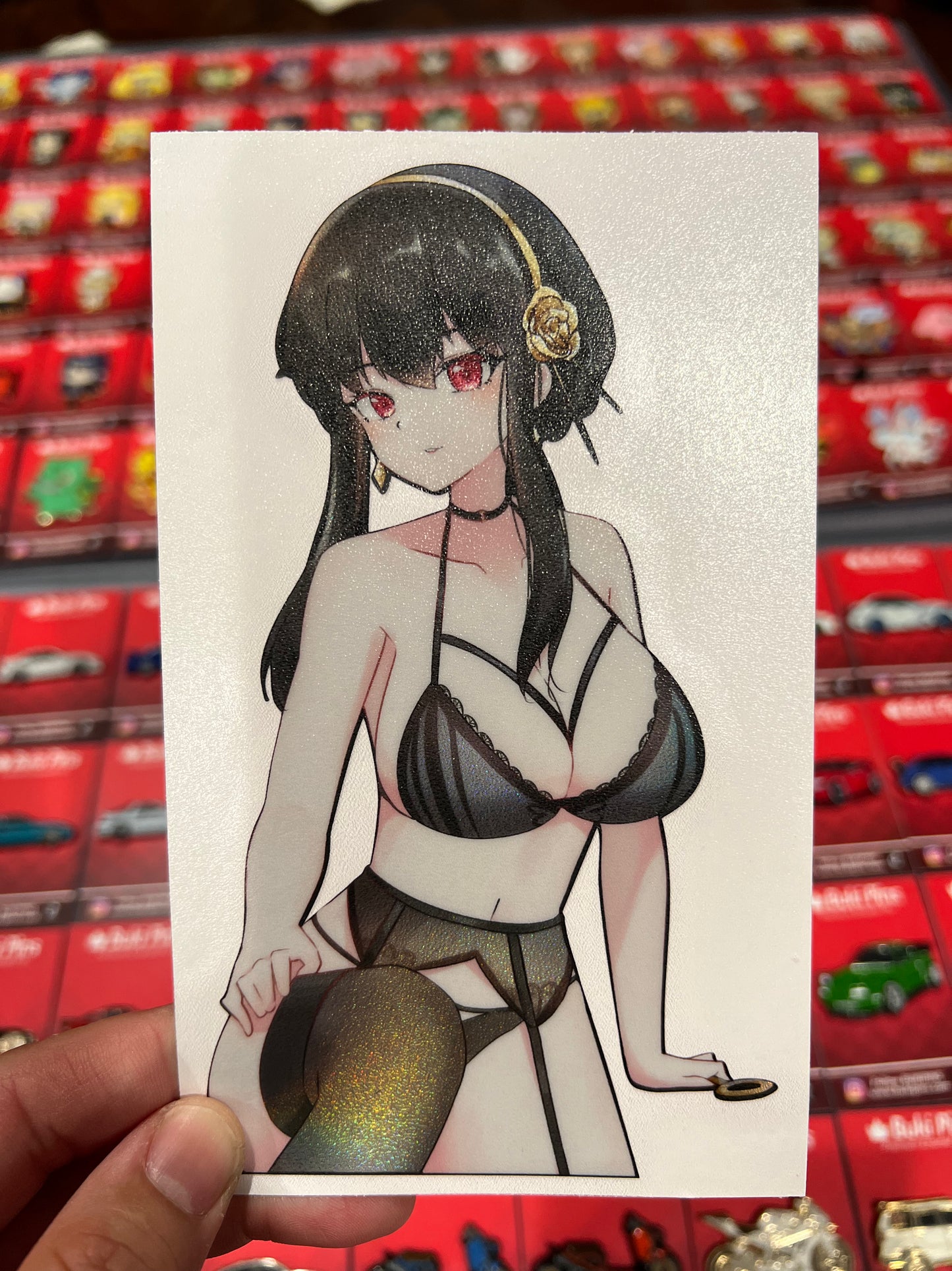 6 inch ANIME Collection Holo Stickers