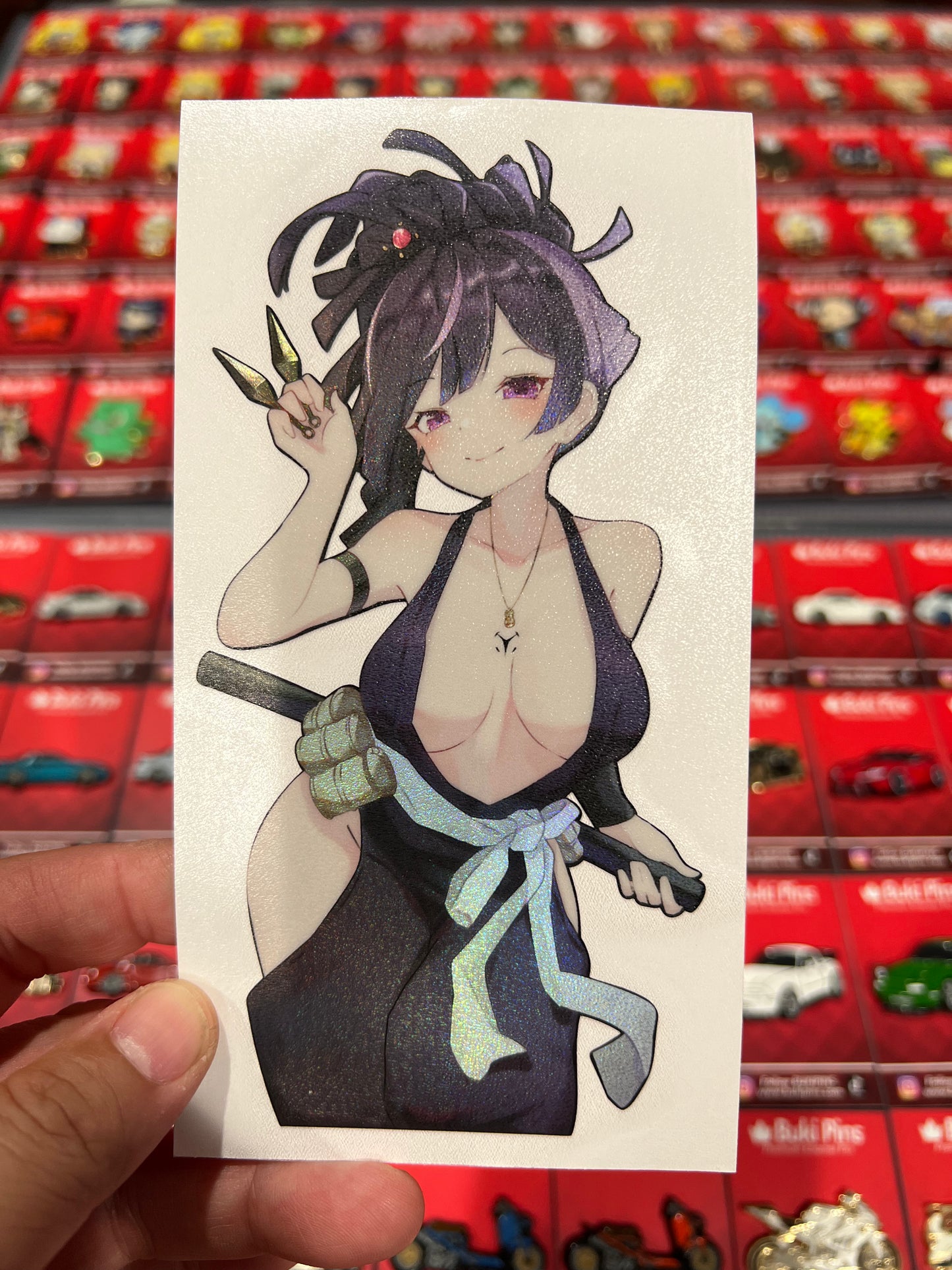 6 inch ANIME Collection Holo Stickers