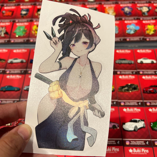 Yuzuriha Spot Holo Sticker